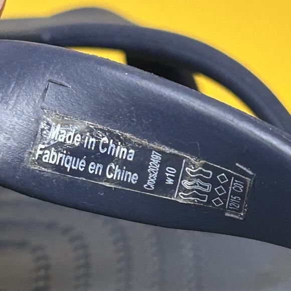 Crocs Meleen Twist Navy Blue Comfort Sandals Slip On Open Toe Slide Women’s 10 - Picture 11 of 15